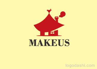 makeus標(biāo)志標(biāo)志logo設(shè)計(jì)，品牌vi設(shè)計(jì)