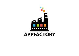 appfactory標(biāo)志標(biāo)志logo設(shè)計(jì)，品牌vi設(shè)計(jì)