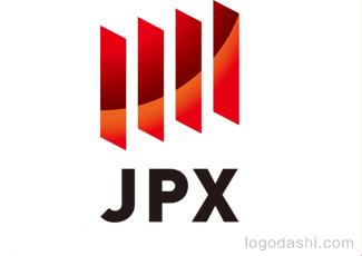 JPX日本交易所集團(tuán)標(biāo)志logo設(shè)計(jì)，品牌vi設(shè)計(jì)