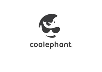 coolephant標(biāo)志欣賞標(biāo)志logo設(shè)計，品牌vi設(shè)計