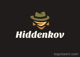 Hiddenkov標志標志logo設計，品牌vi設計