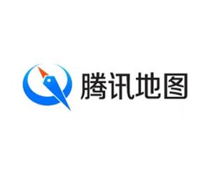 騰訊地圖標志含義標志logo設計，品牌vi設計