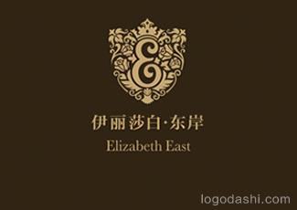 伊麗莎白東岸標志logo設計，品牌vi設計