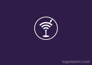 WiFi酒吧標志logo設計，品牌vi設計