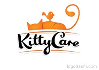 kittycare標(biāo)志logo設(shè)計(jì)，品牌vi設(shè)計(jì)