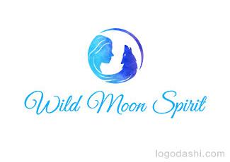 WildMoonSpirit標(biāo)志logo設(shè)計(jì)，品牌vi設(shè)計(jì)