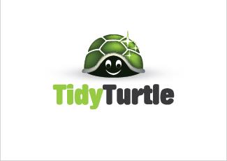 TidyTurtle烏龜標(biāo)志logo設(shè)計，品牌vi設(shè)計