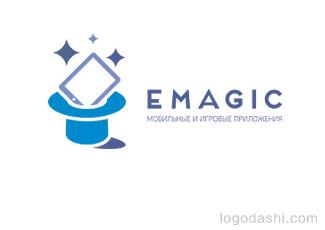 EMAGIC游戲開發(fā)商標(biāo)志logo設(shè)計(jì)，品牌vi設(shè)計(jì)