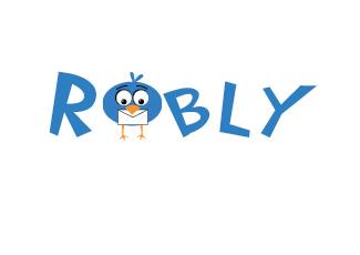 Robly標志logo設計，品牌vi設計