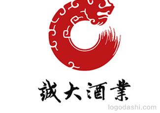 成大酒業(yè)標志logo設(shè)計，品牌vi設(shè)計