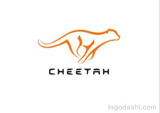 Cheetah獵豹標志標志logo設計，品牌vi設計