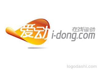 i-dong互聯(lián)網(wǎng)運(yùn)動(dòng)品牌標(biāo)志logo設(shè)計(jì)，品牌vi設(shè)計(jì)