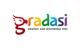 gradasi標(biāo)志標(biāo)志logo設(shè)計(jì)，品牌vi設(shè)計(jì)