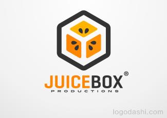 JuiceBox標(biāo)志標(biāo)志logo設(shè)計(jì)，品牌vi設(shè)計(jì)