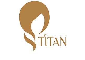 TITAN假發(fā)店標(biāo)志logo設(shè)計(jì)，品牌vi設(shè)計(jì)