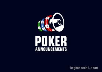 POKER標識標志logo設計，品牌vi設計