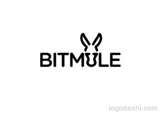 BITMULE標志標志logo設計，品牌vi設計