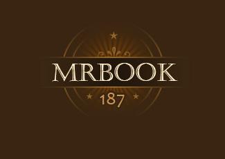 mrbook187標(biāo)志logo設(shè)計(jì)，品牌vi設(shè)計(jì)