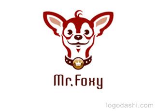 狡猾先生標志logo設計，品牌vi設計