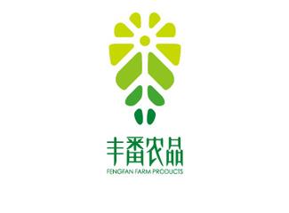 豐番農(nóng)品標(biāo)志logo設(shè)計(jì)，品牌vi設(shè)計(jì)