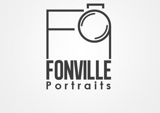 Fonville畫像標志logo設計，品牌vi設計