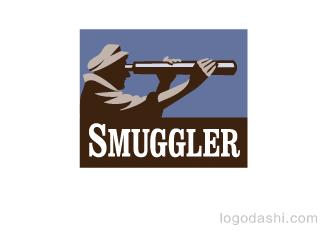 Smuggler走私者標(biāo)志標(biāo)志logo設(shè)計(jì)，品牌vi設(shè)計(jì)