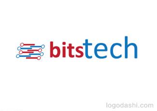 bitstech標(biāo)志logo設(shè)計(jì)，品牌vi設(shè)計(jì)