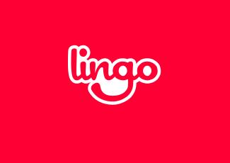 lingo商務英語標志logo設計，品牌vi設計