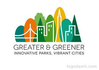 Greater&Greener標志logo設計，品牌vi設計