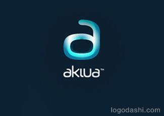 aklua標志logo設計，品牌vi設計