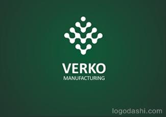 Verko制造標志logo設計，品牌vi設計