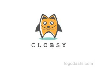 CLOBSY寵物店標(biāo)志標(biāo)志logo設(shè)計，品牌vi設(shè)計