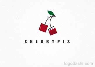 cherrypix標(biāo)志logo設(shè)計(jì)，品牌vi設(shè)計(jì)