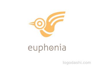 EUPHONIA標(biāo)識(shí)標(biāo)志logo設(shè)計(jì)，品牌vi設(shè)計(jì)