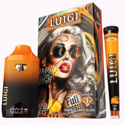 Orange Lava Kush V6 Disposable 1g